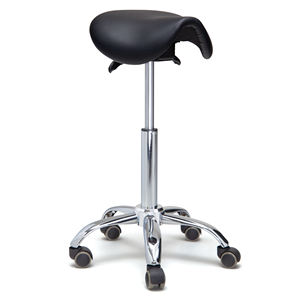 <span class=keywords><strong>Tabouret</strong></span> <span class=keywords><strong>de</strong></span> selle <span class=keywords><strong>ergonomique</strong></span> avec dossier pour bar, salon, spa, maquillage, améliore la posture et réduit les douleurs dorsales - Product Image 1