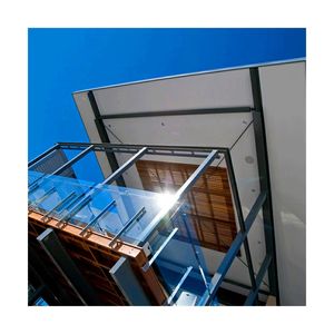 Rampe d'escalier moderne Prima, <span class=keywords><strong>miroir</strong></span>, garde-corps de balcon, garde-corps de véranda, garde-corps en acier inoxydable fixe de luxe, pince en verre, balustrade, main courante pour escalier - Product Image 2