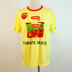 Cheap Staff Uniform Promotional Event t Shirts Cotton Polyester Custom Designed logo Printing Wholesale Factory