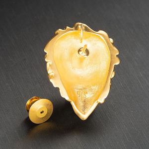 カスタム真鍮金属金メッキカフリンクメーカーライオンヘッドデザインカフリンクス - Product Image 6