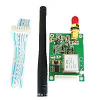 Émetteur-récepteur radio sans fil de données à distance de 3 km, module RF RS232/485, module émetteur-récepteur RF sans fil GFSK pour AMR/POS