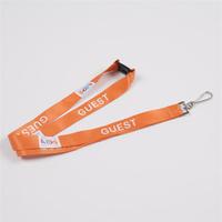 CH Wholesale Sublimation Printing Polyester Lanyards With Logo Custom Certification Keychain OEM ODM ECO Promotion Event Gifts