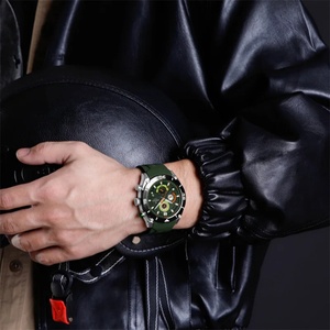 Montre NAVIFORCE pour homme, sport, étanche, quartz, chronographe, avec cadran lumineux, Reloj Hombre, cadeau pour homme 2024 - Product Image 6