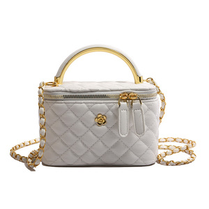 YY0309-1 Bolsos de PU de Moda Vintage, Bolsos Cruzados con Cadena para <span class=keywords><strong>Chicas</strong></span>, Bolsos de Diseñador Impermeables para Señoritas - Product Image 2