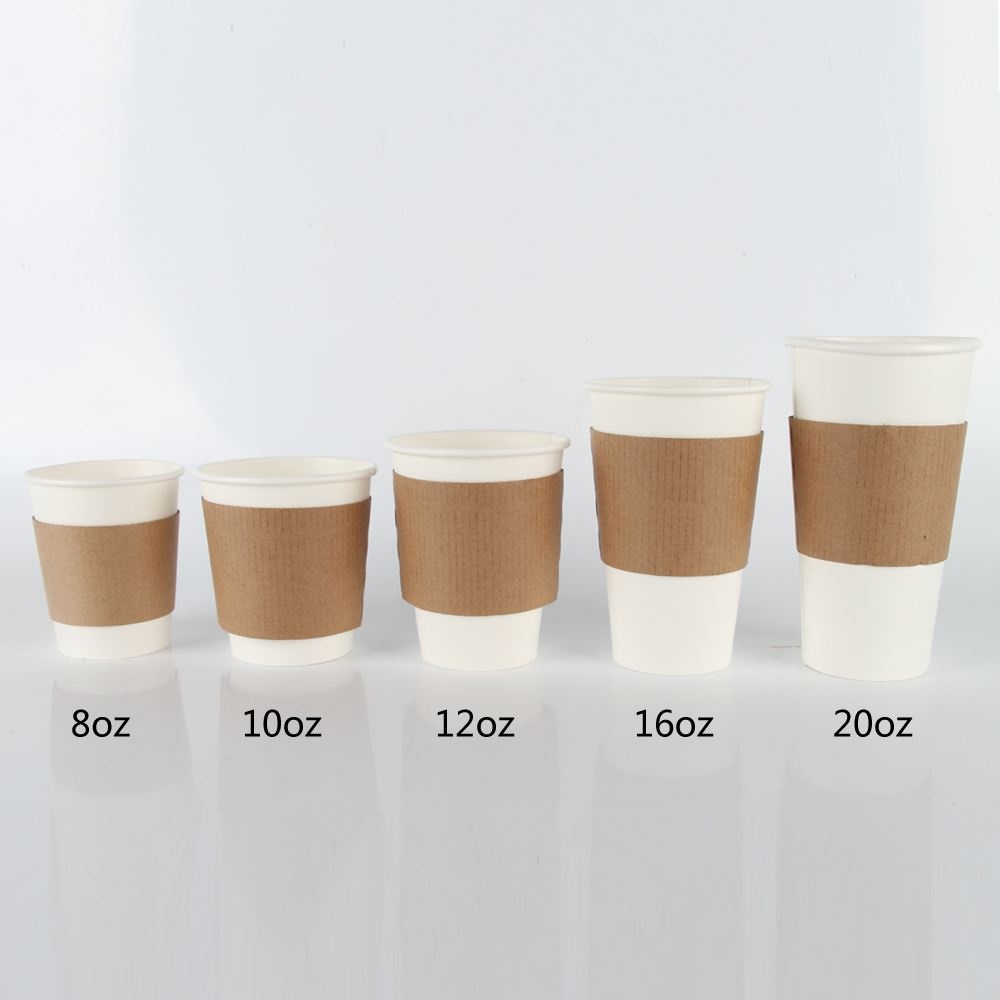 Disposable Cup Sleeves - Stylish & Functional Protection