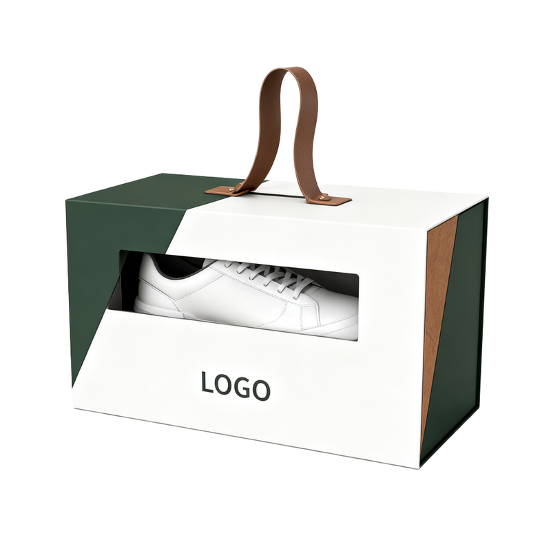 Customizable Corrugated Paperboard Shoes Box Innovative