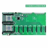ALEOO X98-8PLUS-V1.0 prend en charge la plate-forme serveur 2133/2400/2666 MHz 8 GPU avec double serveur CPU Xeon E5