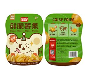 Frites <span class=keywords><strong>de</strong></span> pommes <span class=keywords><strong>de</strong></span> <span class=keywords><strong>terre</strong></span> semi-moues frites Dudu, frites fraîchement coupées, pommes <span class=keywords><strong>de</strong></span> <span class=keywords><strong>terre</strong></span> coupées crues, 0 % <span class=keywords><strong>de</strong></span> matières grasses trans, 100 g, saveur miel yuzu, collation décontractée - Product Image 2