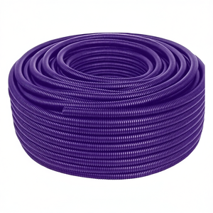 Tubo Corrugado Plegable de 20 mm x 50 m, Color Morado, Sin Extractor de Cables, Hecho en Italia, Modelo TC2020LILLA - Product Image 2