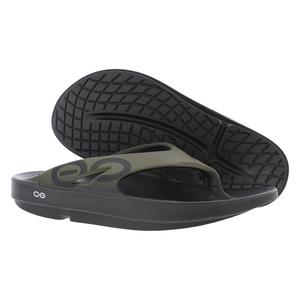 OOFOS OOriginal Sport <b>Thong</b> Unisex Shoes Color: <b>Black</b> | 100% Authentic - Product Image 3