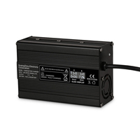 Chargeur de batterie au lithium Lifepo4 industriel C300M avec certification CE 300W en aluminium pour scooter électrique, vélo électrique