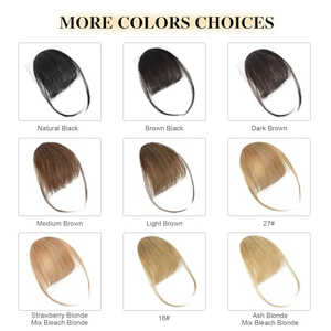 <span class=keywords><strong>ผม</strong></span>ต่อแบบคลิปอินสไตล์เวียดนาม <span class=keywords><strong>ทรง</strong></span><span class=keywords><strong>ผม</strong></span>ปัดข้างแบบแอร์รี่ ขนาด 14 ซม./5.5 นิ้ว 21 ซม./8.3 นิ้ว <span class=keywords><strong>ผม</strong></span>แท้ 100% สามารถดัดได้ - Product Image 4