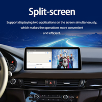 Reproductor Multimedia para Coche con Pantalla Táctil Android de 12.3 Pulgadas, Snapdragon 685 665, GPS, MP3, CarPlay, para BMW X5 F15/X6 F16, Unidad Principal