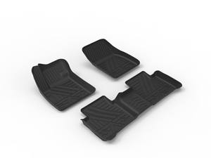 Autobo pour <span class=keywords><strong>Focus</strong></span> <span class=keywords><strong>Active</strong></span> Hatchback 2019-2021 Tapis de sol de voiture tout temps TPE Ensemble complet 100% imperméable Facile à nettoyer - Product Image 2