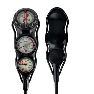 Consola DE BUCEO sumergible Brújula Medidor de presión de triplete de profundidad para equipos submarinos - Product Image 1