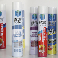 Mousse de polyuréthane expansive pour le remplissage d'espaces, mousse de polyuréthane en spray à cellules fermées, produits chimiques, mastic en spray
