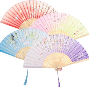 Éventail en papier blanc, éventail pliant en bambou blanc, éventail pliable en papier pour mariage, fête et décoration intérieure - Product Image 1