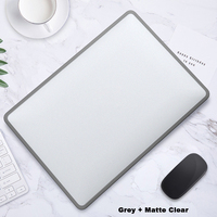 Housse de protection pour ordinateur portable, MacBook, en plastique souple et rigide, transparente et mate, pour Pro Air 13 14 15 pouces