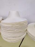 ND446 Parisisol Corps de chapeau en paille de parasisal pour chapeaux à bord large, chapeaux en paille et chapeaux de cowboy, personnalisable