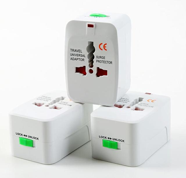 Factory Wholesale Worldwide International All in One Universal Travel Adaptor Travel Adapter US EU UK Plug