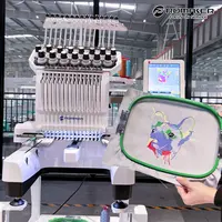 China Promaker sola cabeza bordado de la computadora de la máquina de coser personalizado con alta calidad
