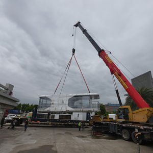 Espace de travail insonorisé en acier modulaire intelligent pour villa, installation plug-and-play, ajout facile d'unités à mesure que l'entreprise grandit, maison mobile - Product Image 1