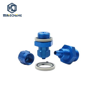 Raccord pneumatique droit CK-1/4-PK-6-KU, connecteur à enfoncer pour tube de 6 mm et filetage G1/4 pour l'automatisation industrielle - Product Image 1