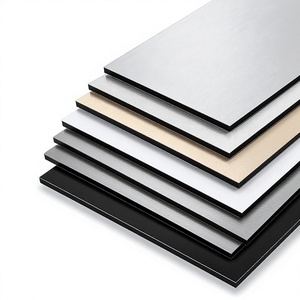 Panneau composite en aluminium PVDF de 4 mm ACP 1220x2440 mm pour <span class=keywords><strong>galerie</strong></span> d'art et revêtement de façade extérieure de bâtiment commercial - Product Image 6