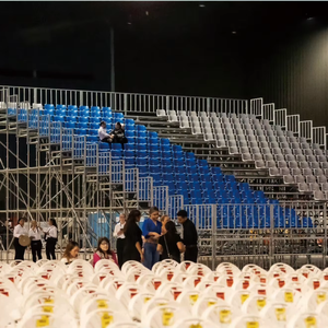 5m Customized Movable Aluminum Portable Bleachers for Outdoor Football Stadium - Product Image 2