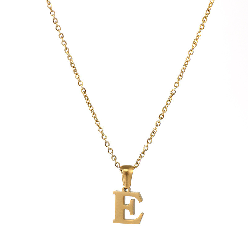 Oro E (incluye cadena)