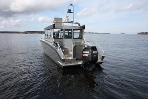 Bateau de <span class=keywords><strong>patrouille</strong></span> en aluminium puissant de 9 m, bateau de pêche - Product Image 4