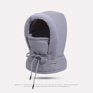 Chapeau Lei Feng d'hiver chaud doublé polaire, épaissi, coupe-vent, anti-froid, protection des oreilles, pour cyclisme en extérieur, Chine du Nord-Est, adulte - Product Image 5