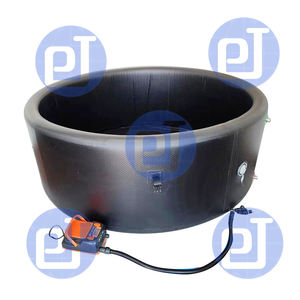 Grande piscine thermale <span class=keywords><strong>gonflable</strong></span> pour enfants avec <span class=keywords><strong>couverture</strong></span> <span class=keywords><strong>thermique</strong></span> Options de bain chaud et froid offrant intimité et confort - Product Image 2