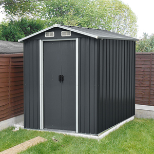 <span class=keywords><strong>Abri</strong></span> de stockage en acier de qualité pour atelier, entrepôts, abris de voiture extérieurs, abris de stockage en acier métallique durable pour vélos, outils de ferme - Product Image 5
