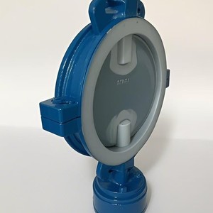Vannes Yihong – Vanne papillon à joint de tôle avec revêtement en fluor (PTFE) pour milieux faiblement acides, alcalins et déchets minéraux, type de décharge bidirectionnelle - Product Image 2
