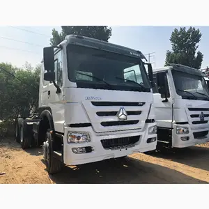 Sinotruk Dump Howo迷你6x4中国拖车头高品质二手拖拉机卡车出售