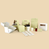 Boîte à café en papier kraft 3l 96oz pour emporter, boisson chaude ou froide, sac dans une boîte, conteneur pour les voyages / les restaurants