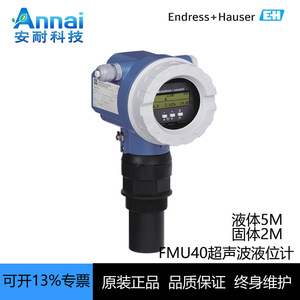 Jauge de niveau ultrasonique E+H FMU40-ANB2A2, portée 5m, 30KHz, 24V DC, capteur de niveau de liquide - Product Image 2