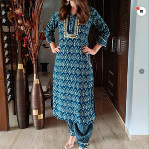 Designer Printed Rayon Kurta Set Kurti with Dupatta Set for All Occasions Wedding Wear Beautiful High Quality Wear for Womens - Product Image 2