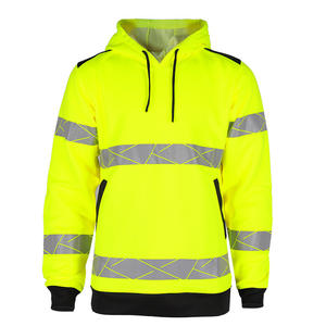 Sudadera de Alta Visibilidad, Chaqueta de Seguridad Reflectante, Mezcla de Poliéster, Talla Personalizable, Ropa de Trabajo para Uso en Exteriores - Product Image 2