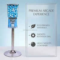 Mini distributeur de capsules carré avec support, à monnayeur, pour enfants et salles d'arcade