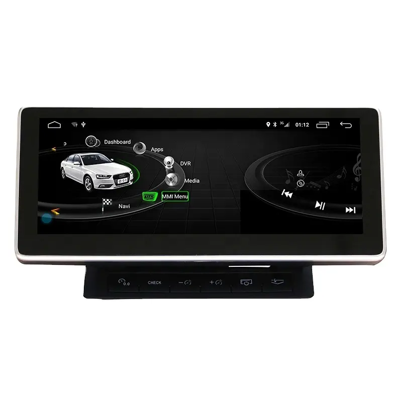 10,25 ''Android 12 для Audi A6 A6L 2005-2011, автомобильный радиоприемник, GPS-навигатор, мультимедийный плеер, экран с 4G, Wi-Fi, 3D 360