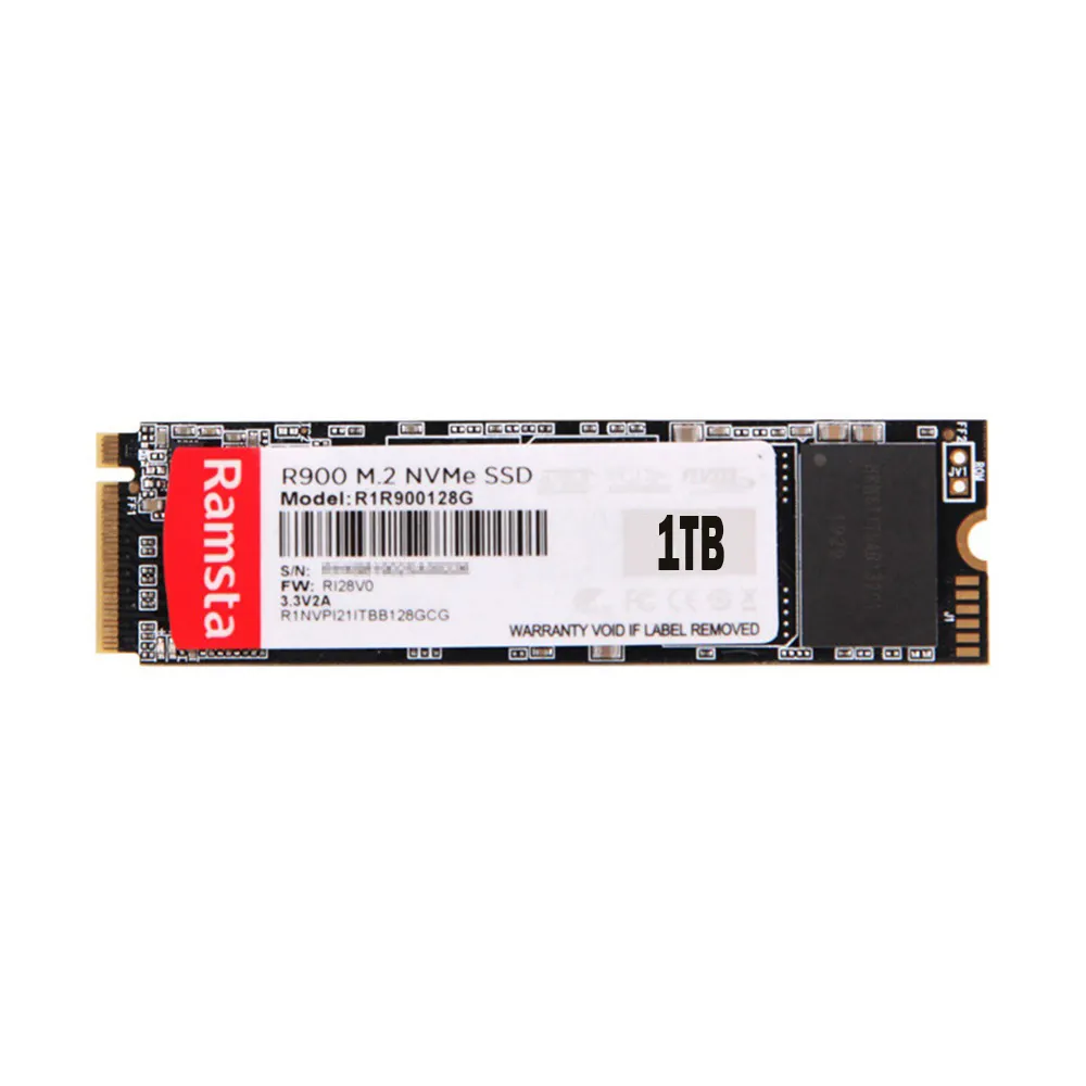 Ramsta M2 NVMe SSD M.2 128GB 256GB 500GB 512 جيجابايت 1 تيرا بايت 22 مللي متر 3D NADN NVMe SSD القرص