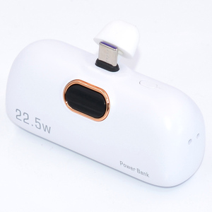 Tùy Chỉnh Biểu Tượng Nhỏ Kích Thước Bỏ Túi LED Hiển Thị Plug-In Pd 22.5W Loại C Nhanh Chóng Sạc Mini Ngân Hàng Điện Cầm Tay Cho Iphone Android - Product Image 2