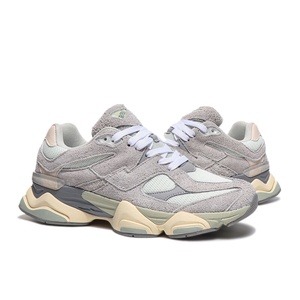 High Quality Sports Running <b>Shoes</b> Pig Eight Leather Mesh Suede Breathable Non-slip Wear-resistant Lightweight Warm <b>Toe</b> - Product Image 1