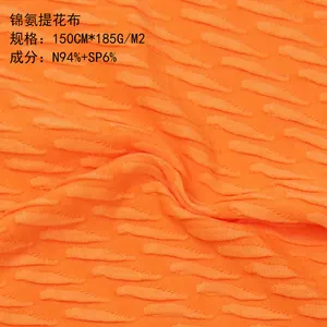 Recycled spandex 2023 new arrival customized 185g 94%polyamide,6% elasthan fabric for swimwear