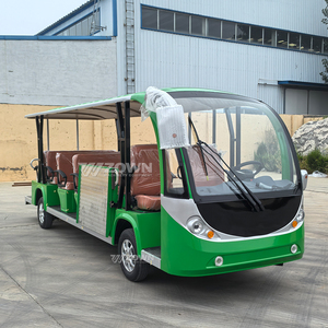 รถบัสไฟฟ้าท่องเที่ยวพลังงานใหม่ขายดี 72V ความเร็วต่ำ สำหรับขนส่งผู้โดยสาร ได้รับการรับรองมาตรฐาน CE เหมาะสำหรับรีสอร์ท สวนสัตว์ และสวนสนุก - Product Image 4