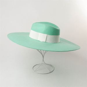 X1263 Chapeaux Fedora Unisexe pour Femme, Style Décontracté et Tendance, Forme Concave, à Large Bord, pour Jazz et Cérémonies, Quatre Saisons, Chapeaux Fascinator à Large Bord - Product Image 4