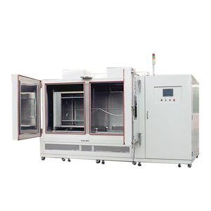Chambre à choc thermique à double zone horizontale, déplacement gauche-droite pour les tests de batterie -55 ° C~+150 ° C - Product Image 2