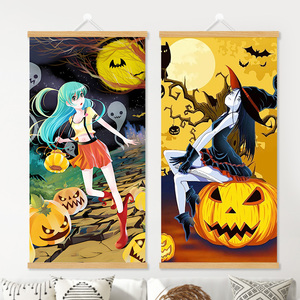 Personnalisable Magnétique Tentures Murales En Bois Fait À La Main Animation Chaude Style Art Déco Nature Morte Photo Décor Salon Bois - Product Image 6